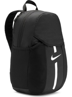 Nike Nk Acdmy Team Bkpk Siyah Futbol Sırt Çantası DC2647-010 Kadın Kullanıcılar için Tekstil Malzeme