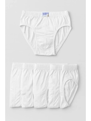 Seher Yıldızı 0037 Seher Çocuk Slip 12LI Paket Beyaz