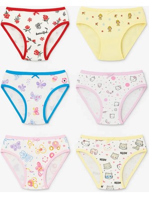 Sedef Yıldızı 1042 Sedef Kız Empirme Likra Bikini 12LI Paket