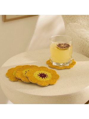 Karaca Home Camelot 4'lü Bardak Altlığı Seti