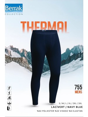 755 Berrak Erkek Termal Alt Lacivert