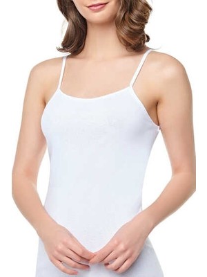 Seher Yıldızı 0061 Seher Kadın Ribana Ip Askılı 6lı Paket Beyaz