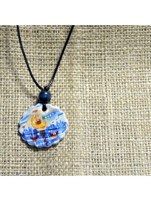 Derin's Design Art El Yapımı Seramik Kolye