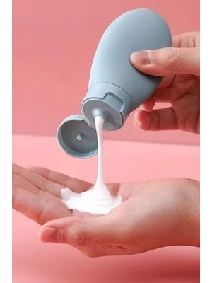 Data Store 3 Adet Seyahat Tipi Doldurulabilir Krem Şampuan Duş Jeli Sprey Losyon Şişe Seti Krem Kutusu 60 ml