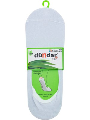 Dündar Çorap 5541 Dündar Erkek Bambu Babet 12LI Paket Beyaz