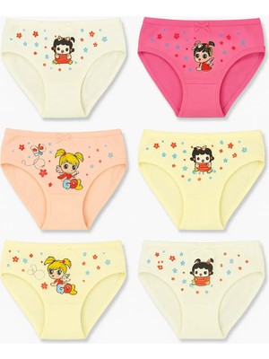 Sedef Yıldızı 1083 Sedef Kız Baskılı Bikini 12LI Paket