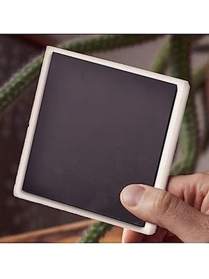 Data Store Etnik Desen Taş Bardak Altlığı Seti - 4 Parça - Dekoratif, Rustik Mutfak Aksesuarı, 10X10 Cm, Kaydırmaz Tabanlı, Şık ve Dayanıklı SC115