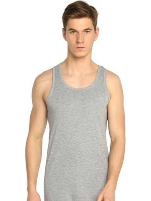 0101 Tutku Erkek Penye Atlet 6lı Gri