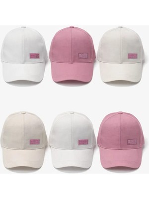 P-Y26300-06 Kitti 9-15 Düz Etiketli Kız Şapka 6lı