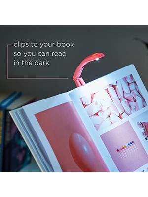Data Store If Tiny Kitap Okuma Lambası Açık Pembe