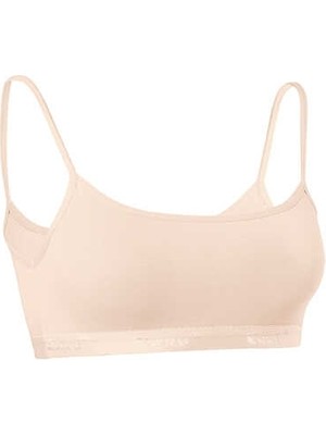 3001 Ebru Kız Elastan Alıştırma Büstiyer 6lı Paket Ten