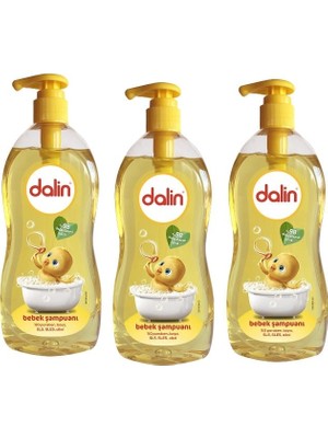 Dalin Klasik Bebek Şampuanı 700 ml x 3 Pompasız Hipoalerjenik Göz Yakmayan Formül