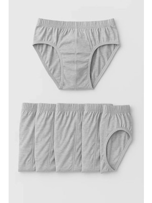 Seher Yıldızı 0037 Seher Çocuk Slip 12LI Paket Gri