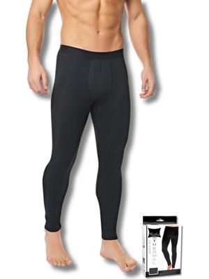 0125 Tutku Erkek Termal Alt Siyah