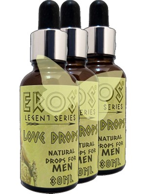 Eros Legent  Erkeklere Özel Içecek 30 ml 3 Adet