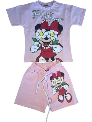 GMG Collection Baby Papatya Mini Göz Şort Tişört 2'li Takım