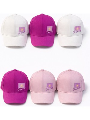 P-Y26300-10 Kitti 9-15 Orkide Kız Şapka 6lı