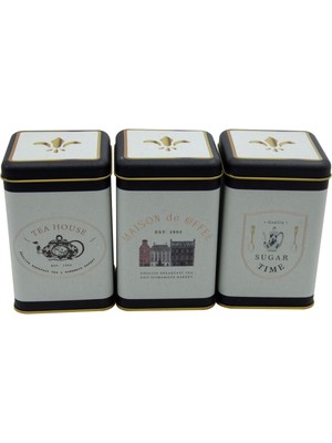 Data Store Kare Saklama Kabı 105X105X160 3 Lü Set, Azura (Azura)