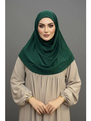 Levamor Kadın Viskon Likralı Kendinden Boneli Pratik Hazır Şal