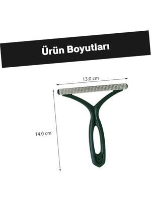 Data Store Kedi Köpek Tüy Toplayıcı Çift Taraflı Pamuk Tiftiği ve Tüy Toplama Fırçası (Turuncu)