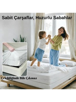 Bedfix Premium Çarşaf Sabitleyici Çarşaf Tutucu Köşe Aparat 4'lü Set Kolay Kurulum