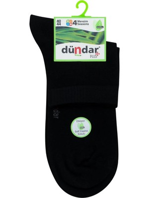Dündar Çorap 4131 Dündar Erkek Bambu Konç Patik 12LI Paket Siyah