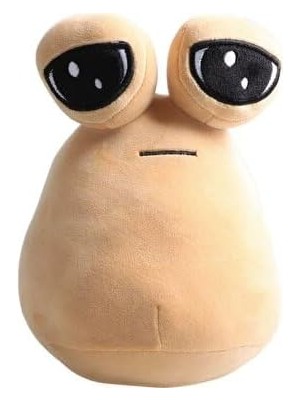 Data Store Pelüş Ayıcık Poe, Kahverengi Ayı, Doldurulabilir Pou, Uzaylı Pelüş Oyuncak, Evcil Hayvanım (Kahve)