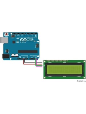 Data Store 2X16 LCD Ekran (I2C Modüllü)