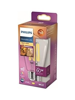 Data Store LED 60W ST64 E27 Kısılabilir Filament Ampul WGD90