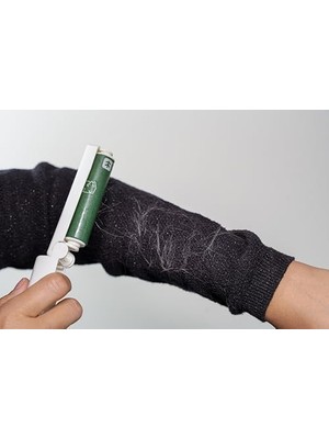 Data Store Co. 3 Lü Kedi Köpek Kıl Tüy Toplayıcı,seyahat, Çanta Içi Mini Rulo Herbiri 30 Yaprak