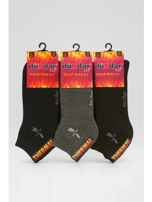 Dündar Çorap 5954 Dündar Kadın Termal Patik 12LI M5