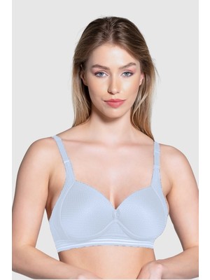 2190 Liza Misinalı Telsiz Desteksiz Sütyen 6lı Paket Beyaz