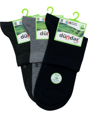 Dündar Çorap 4131 Dündar Erkek Bambu Konç Patik 12LI Paket Asorti