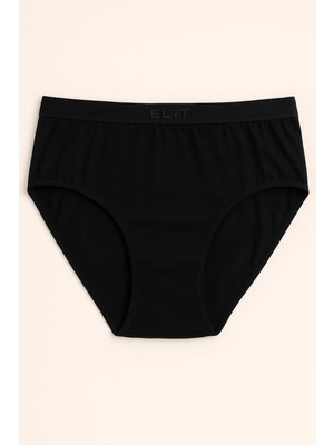 Tutku Elit 2403 Elit Kadın Yazılı Bato 12LI Paket Siyah