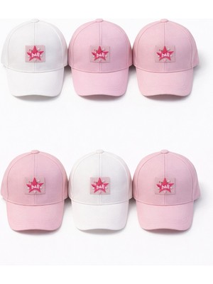 P-Y26300-04 Kitti 9-15 Etiketli Kız Şapka 6lı