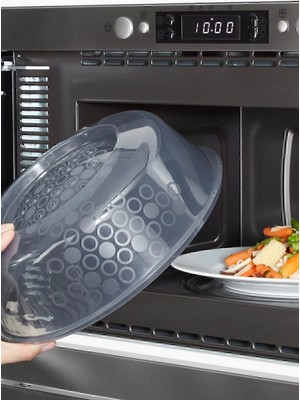 Mikasso Mikrodalga Için Kapak Plastik Gri