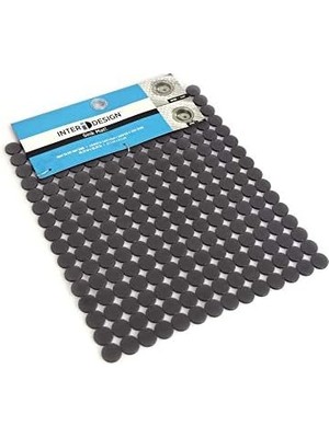 Data Store Homi Banyo Duşakabin Içi Kaydırmaz Gri Damlalı 27X31X0,8CM