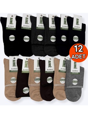 Aime Erkek Diyabetik Konç 12LI 41-45 Karışık Renk