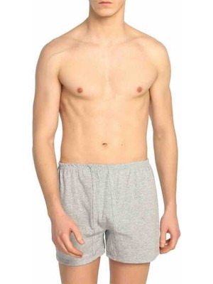 Seher Yıldızı 0006 Seher Erkek Paçalı Don 12LI Paket Gri