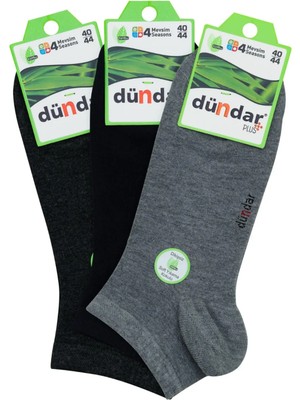 Dündar Çorap 4605 Dündar Erkek Bambu Patik 12LI Karışık