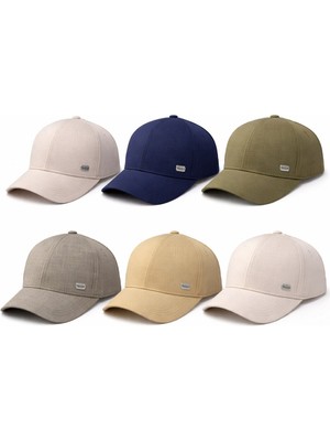 P-Y26380-09 Kitti 9-15 Düz Etiketli Erkek Şapka 6lı