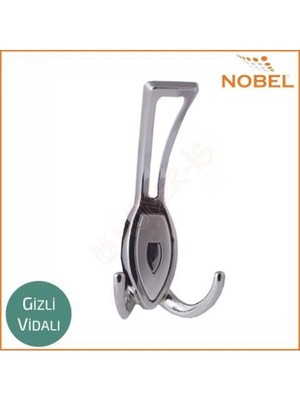 Mikasso Portmanto Vestiyer Mobilya Dolap Duvar Askısı Zeplin Port Gizli Vidalı Büyük Tip Askılık Vestiyer As