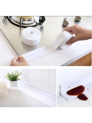 Mikasso Su Sızdırmaz Bant Mutfak Lavabo Duvar Fayans Bandı 3.2 Metre