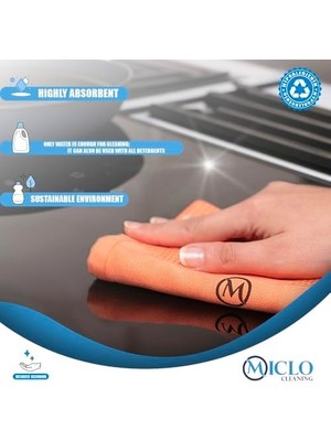 Data Store Cleanıng | Mikrofiber Temizlik Bezi | Sihirli Bez, Cam Bezi Ayna Bezi | 4lü Paket | Zümrüt Serisi