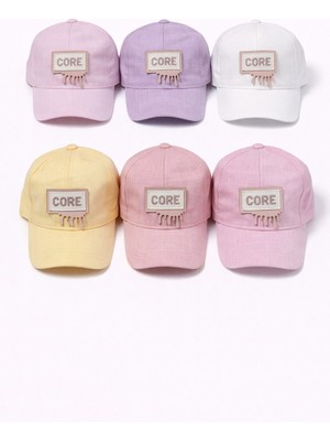 P-Y25240-05 Kitti 5-8 Core Etiketli Kız Şapka 6lı