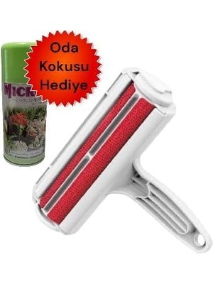 Data Store Micron Hazneli Kedi Köpek Tüy Temizleyici Kıl Toz Toplayıcı Kazak Halı Tiftik Temizleyici Gırgır 2 Yönlü Oda Kokusu Hediyeli