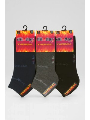 Dündar Çorap 5954 Dündar Kadın Termal Patik 12LI M6