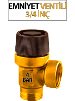 Trend Hause 3/4'lük Emniyet Ventili 4 Bar