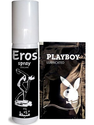 Eros Black Erkeklere Stop Sprey 20 ml + Kaydırıcıjel