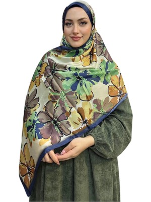 Levamor Kadın Desenli Ipek Bambu Karışımlı Kristal Şal
